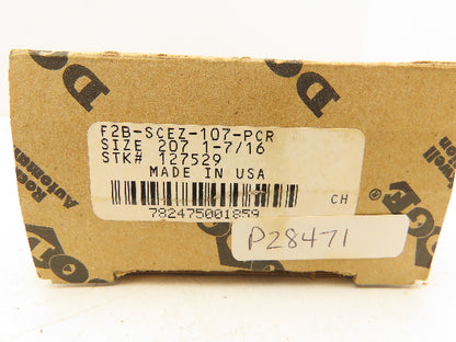 Dodge F2B-SCEZ-107-PCR EZ Kleen Plastic Flange-Mount Bearing 1-7/16" Bore 2-Bolt