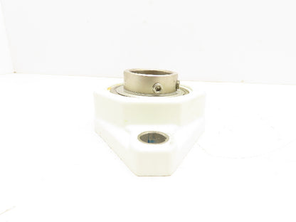 Dodge F2B-SCEZ-107-PCR EZ Kleen Plastic Flange-Mount Bearing 1-7/16" Bore 2-Bolt
