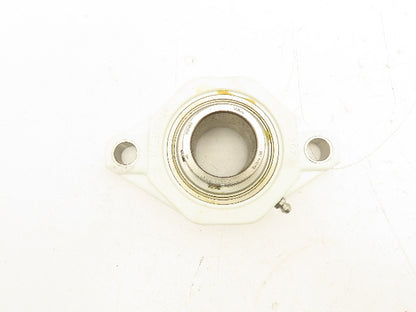 Dodge F2B-SCEZ-107-PCR EZ Kleen Plastic Flange-Mount Bearing 1-7/16" Bore 2-Bolt