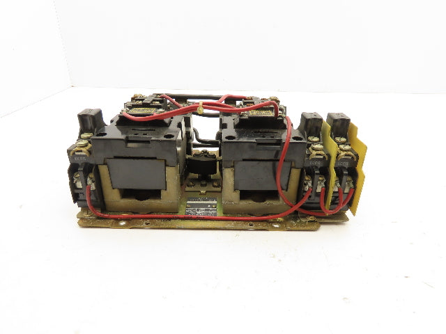 Allen Bradley 705-B0D731 NEMA Size 1 Reversing Motor Starter 3Ph 10HP 480V Coil