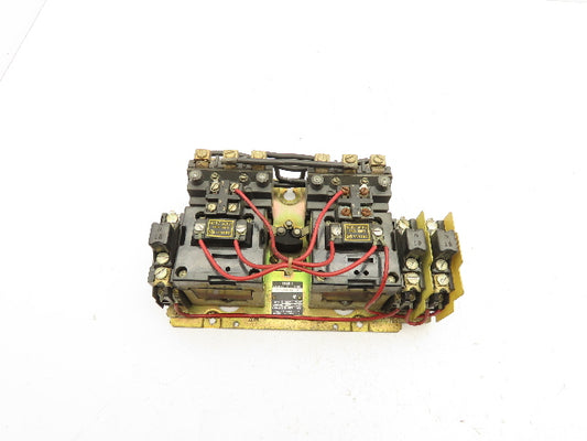 Allen Bradley 705-B0D731 NEMA Size 1 Reversing Motor Starter 3Ph 10HP 480V Coil