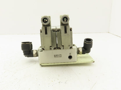 SMC VP544-5DZ1-03-X538 3-Port Pneumatic Solenoid Valve 24VDC