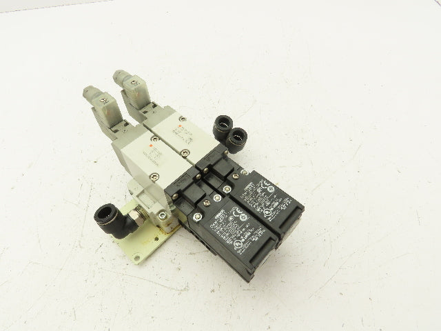 SMC VP544-5DZ1-03-X538 3-Port Pneumatic Solenoid Valve 24VDC