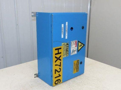 Saginaw SCE-24EL1608LP-10 Electrical Enclosure Control Panel 24x16x8" Blue
