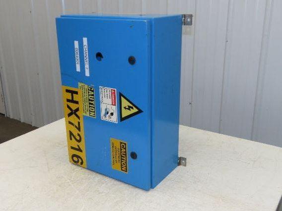 Saginaw SCE-24EL1608LP-10 Electrical Enclosure Control Panel 24x16x8" Blue
