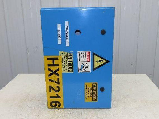 Saginaw SCE-24EL1608LP-10 Electrical Enclosure Control Panel 24x16x8" Blue