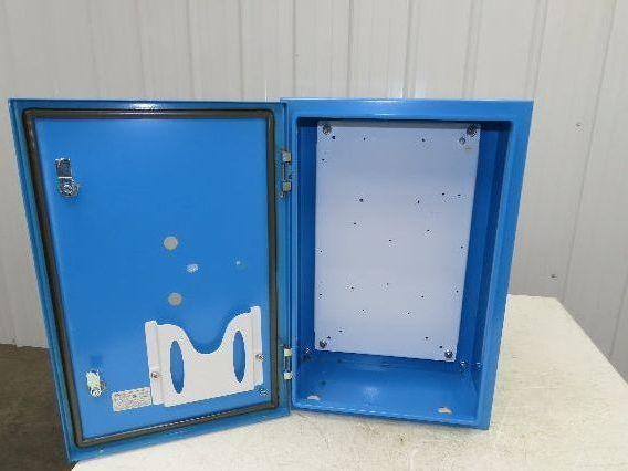 Saginaw SCE-24EL1608LP-10 Electrical Enclosure Control Panel 24x16x8" Blue