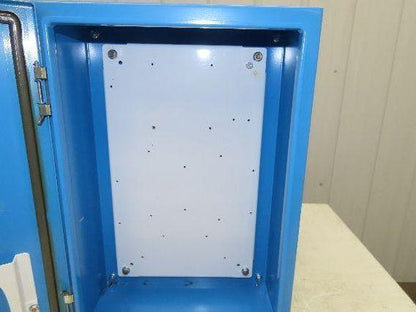 Saginaw SCE-24EL1608LP-10 Electrical Enclosure Control Panel 24x16x8" Blue