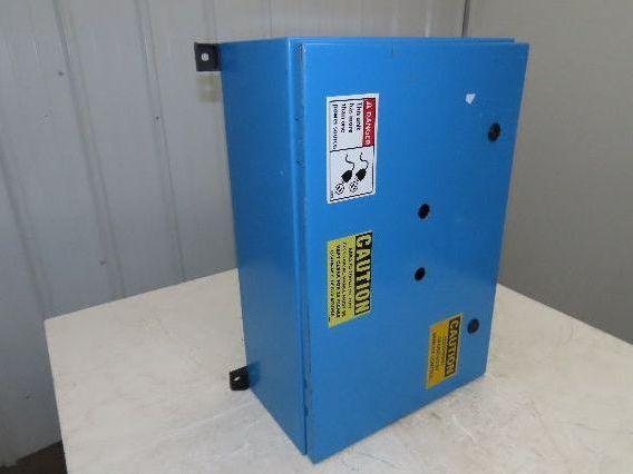 Saginaw SCE-24EL1608LP-10 Electrical Enclosure Control Panel 24x16x8" Blue