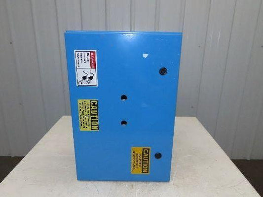 Saginaw SCE-24EL1608LP-10 Electrical Enclosure Control Panel 24x16x8" Blue