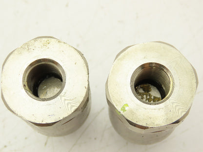 Koganei CJS-14X1.5 Short Nose Cylinder Joint M14x1.5 Thread Lot of 2