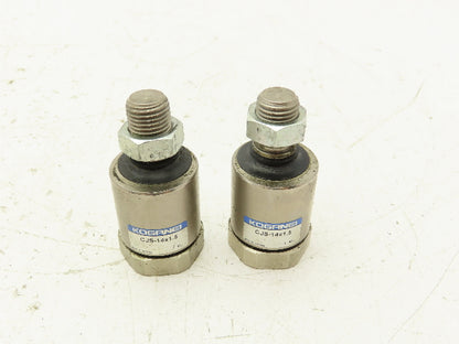 Koganei CJS-14X1.5 Short Nose Cylinder Joint M14x1.5 Thread Lot of 2