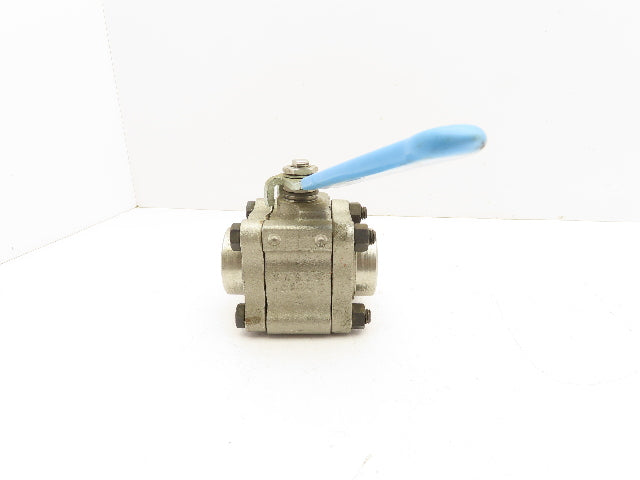 Neles Jamesbury 4ASTGR 3600 TT1 Stainless Manual Ball Valve 1" NPT Threaded
