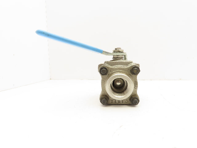 Neles Jamesbury 4ASTGR 3600 TT1 Stainless Manual Ball Valve 1" NPT Threaded