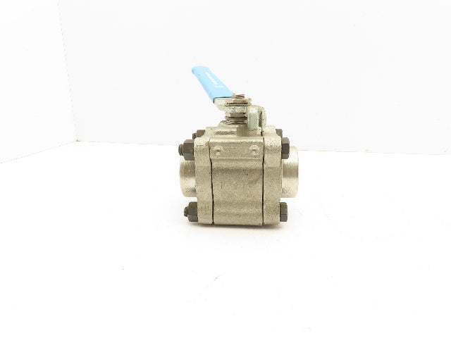 Neles Jamesbury 4ASTGR 3600 TT1 Stainless Manual Ball Valve 1" NPT Threaded