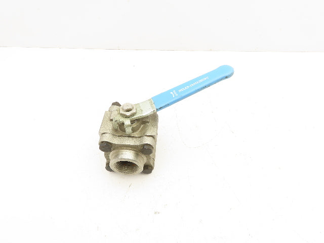 Neles Jamesbury 4ASTGR 3600 TT1 Stainless Manual Ball Valve 1" NPT Threaded