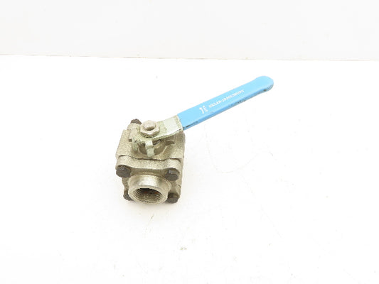 Neles Jamesbury 4ASTGR 3600 TT1 Stainless Manual Ball Valve 1" NPT Threaded