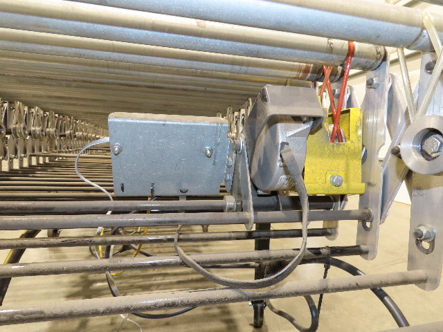 ConveyX 30"x 17'-30' Expandable Powered Roller Flex Conveyor Portable 115V
