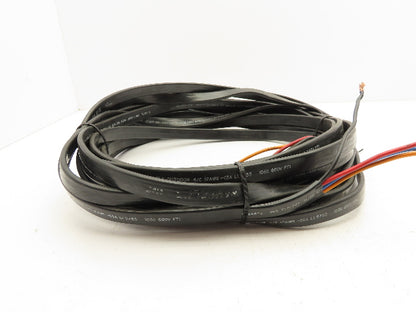 E-24573 PVC Flat Festoon 4/12 12AWG 600V Cable Approximately 40'