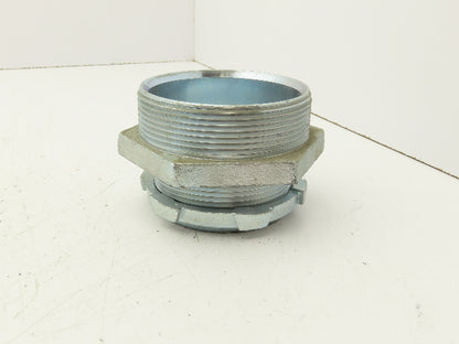 Thomas & Betts Liquid Tight Straight Connector 3" Trade Size Steel Missing Parts