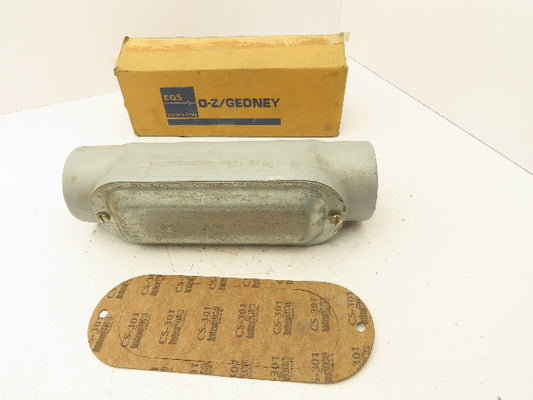 EGS O-Z Gedney C-300 Rigid Conduit Body 3" Type C Malleable Iron