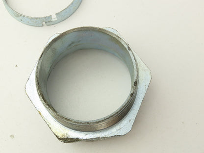 Rigid Compression Connector 3" Threadless Malleable Iron