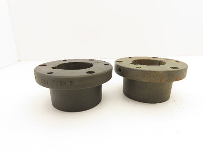 Electron SK 1-7/8 Quick Disconnect Bushing 1-7/8" Bore 3-7/8" Flange OD Lot of 2