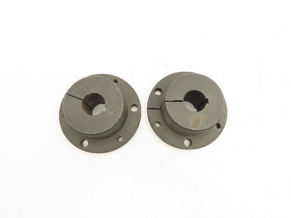 Maurey 1-1/8 Quick Disconnect Bushing 1-1/8" Bore 4-5/8" Flange OD Lot of 2