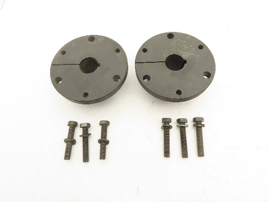 Maurey 1-1/8 Quick Disconnect Bushing 1-1/8" Bore 4-5/8" Flange OD Lot of 2