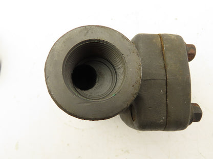 Sharpe 24834 Piston Check Valve Class 800 Steel 1" FNPT Threaded  Lot of 2