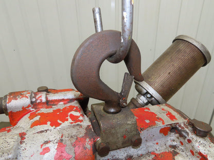 Chicago Pneumatic 1/4 Ton 500Lb Power Vane Air Chain Hoist 10' 3" Lift Pendant