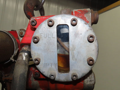 Chicago Pneumatic 1/4 Ton 500Lb Power Vane Air Chain Hoist 11' 2" Lift Pendant