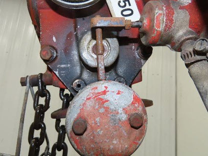 Chicago Pneumatic 1/4 Ton 500Lb Power Vane Air Chain Hoist 11' 2" Lift Pendant