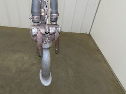 Chicago Pneumatic 1/4 Ton 500Lb Power Vane Air Chain Hoist 11' 2" Lift Pendant