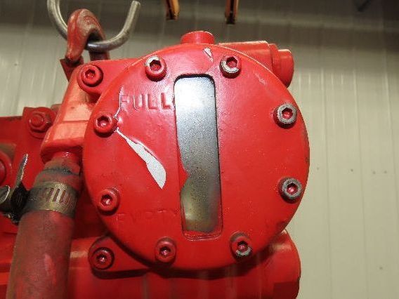 Chicago Pneumatic 1/4 Ton 500Lb Power Vane Air Chain Hoist 10' 2" Lift Pendant