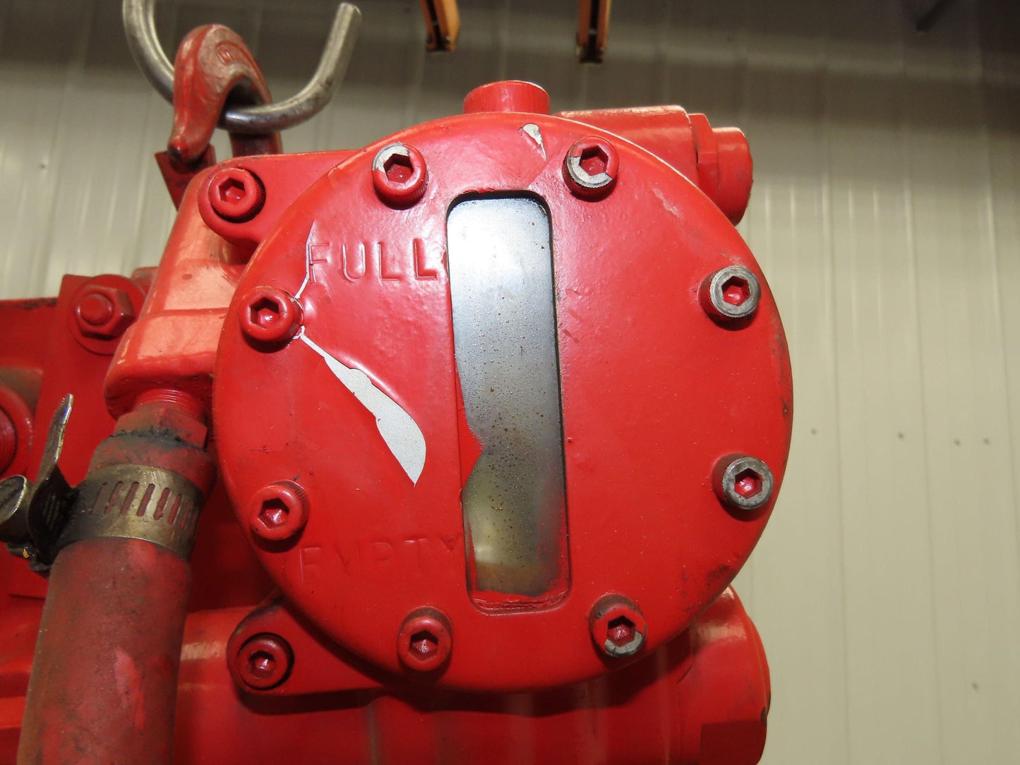 Chicago Pneumatic 1/4 Ton 500Lb Power Vane Air Chain Hoist 10' 2" Lift Pendant