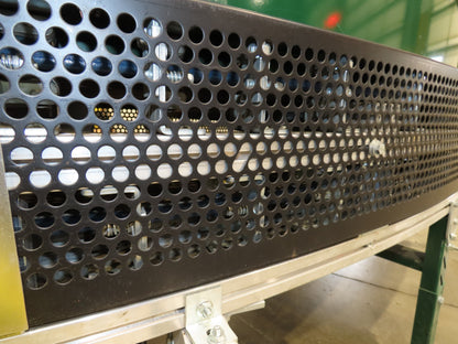 Transnorm TS1500/140 45° RH Curve 32" Belt Conveyor 300 FPM Belt Drive 460V 3PH