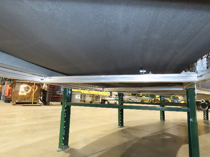 Transnorm TS1500/140 90° RH Curve 32" Belt Conveyor 420 FPM Belt Drive 460V 3PH