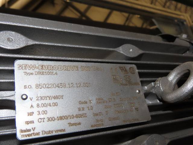 Transnorm TS1500/140 90° RH Curve 32" Belt Conveyor 420 FPM Belt Drive 460V 3PH