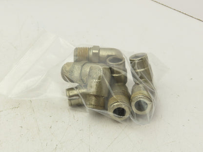 Norgren 124470748 Pneufit Swivel Male Elbow 1/2" OD Tube 1/2" MNPT Lot of 5