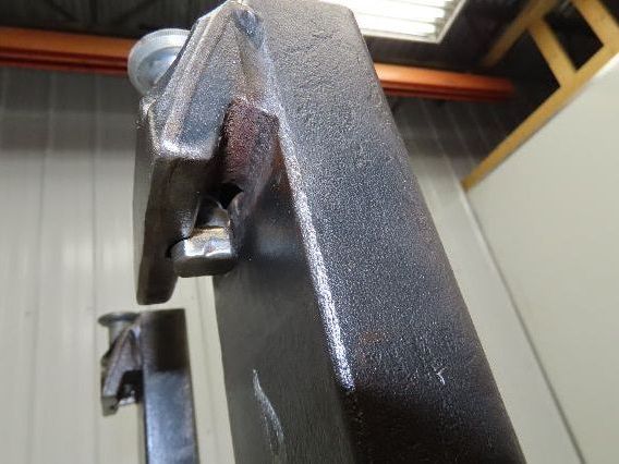 Kenhar K2100U 4x36" Class 2 Steel Forklift Forks Tines 16" Carriage 1-Pair