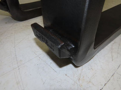 Kenhar K2100U 4x36" Class 2 Steel Forklift Forks Tines 16" Carriage 1-Pair