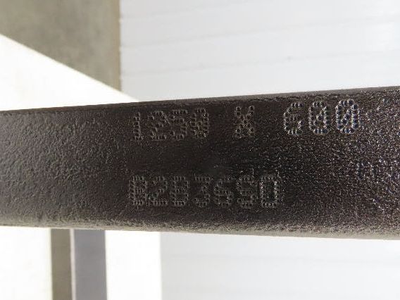 Kenhar K2100U 4x36" Class 2 Steel Forklift Forks Tines 16" Carriage 1-Pair