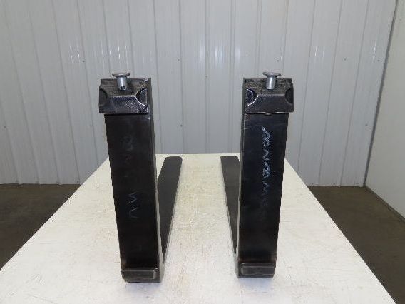 Kenhar K2100U 4x36" Class 2 Steel Forklift Forks Tines 16" Carriage 1-Pair