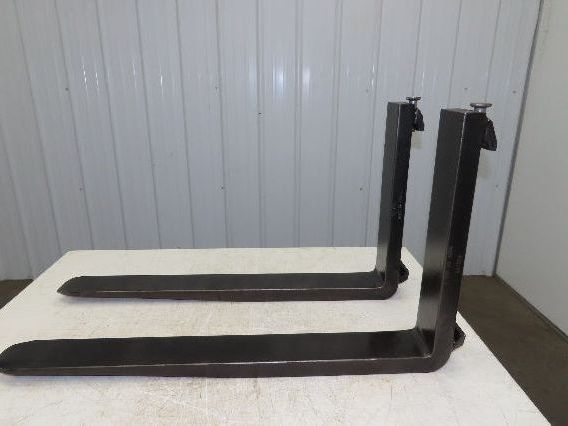 Kenhar K2100U 4x36" Class 2 Steel Forklift Forks Tines 16" Carriage 1-Pair