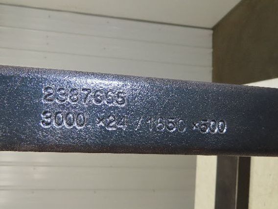 Kenhar K-577 5x42" Class 3 Steel Forklift Forks Tines 20" Carriage 1-Pair