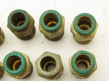 Parker W68PL-8-8 Prestolok Push Connect Fitting 1/2" OD x 1/2" MNPT Lot of 10