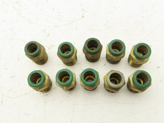 Parker W68PL-8-8 Prestolok Push Connect Fitting 1/2" OD x 1/2" MNPT Lot of 10