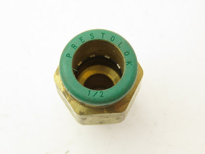 Parker W68PL-8-4 Prestolok Push Connect Fitting 1/2" OD x 1/4" MNPT Lot of 10