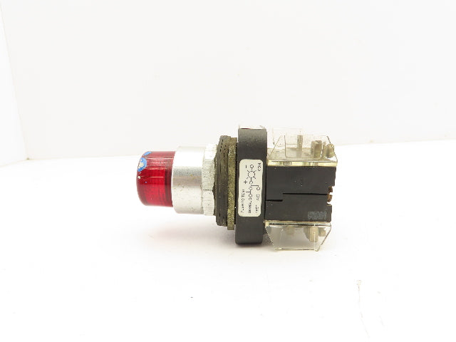 Allen Bradley 800T-QT20R Red Illuminated Pushbutton 30mm